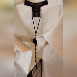 Louis Vuitton White Button Down Blouse